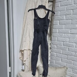 FP Movement by Free People Charcoal Jumpsuit